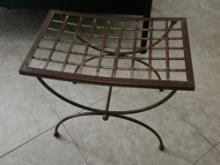 21" x 13" Metal Table
