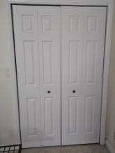 48" Double Folding Closet Doors