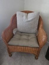 Woven Wicker Chair
