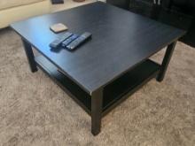 36" x 36" Wood Coffee Table