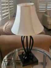 Metal Table Lamp with Shade