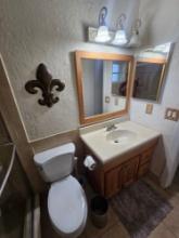 Complete Bathroom - Includes American Standard Commode, 32" Vanity with Sink and Under Storage, 30"