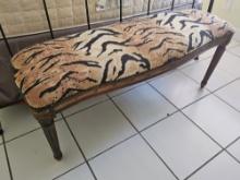 45" Push Pin Upholstered Bench