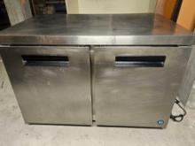 Hoshizaki UR48A Two Door S/S Refrigerator on Casters