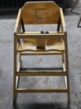 Wood High Chairs (normal wear)