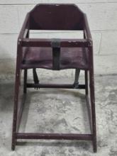 Wood High Chairs (normal wear)