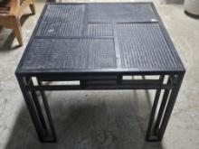 26" x 26" Metal Side Tables