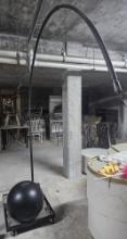 Vaulted Metal Arc Floor Lamp