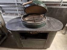 Big Green Egg Grill Stations (need repair and maintenance) - Extra Grill Included
