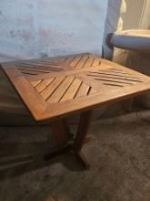 32" x 32" Teak Outdoor Table