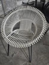 White Outdoor Metal Chairs