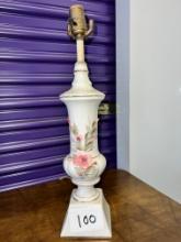 Porcelain Table Lamp, 20 ", (no finial or shade)