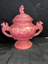 Large Ceramic Soup Turine, 14" X 15"