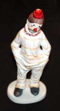 Collecctable Clown on Pedestal, 8" High