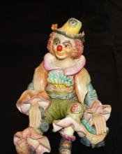 Collectable Clown, 8" High