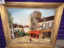 Signed Oil Painting by Noland  Vernet, 1966, 22" X 26^