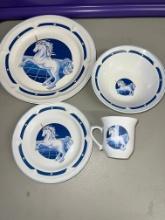 Brand New Boxed Tienshan Stoneware, Service for 8