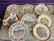 Lot of (8) Collectable Plates