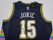 Nikola Jokic of the Denver Nuggets signed autographed basketball jersey PAAS COA 577