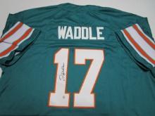 Jaylen Waddle of the Miami Dolphins signed autographed football jersey PAAS COA 920