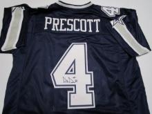 Dak Prescott of the Dallas Cowboys signed autographed football jersey PAAS COA 804