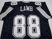 CeeDee Lamb of the Dallas Cowboys signed autographed football jersey PAAS COA 792