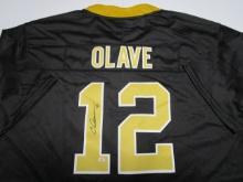 Chris Olave of the New Orleans Saints signed autographed football jersey PAAS COA 483