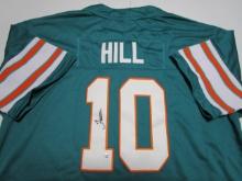 Tyreek Hill of the Miami Dolphins signed autographed football jersey PAAS COA 896