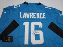 Trevor Lawrence of the Jacksonville Jaguars signed autographed football jersey PAAS COA 213