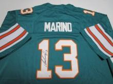 Dan Marino of the Miami Dolphins signed autographed football jersey PAAS COA 378