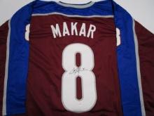 Cale Makar of the Colorado Avalanche signed autographed hockey jersey PAAS COA 501