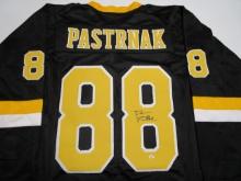 David Pastrnak of the Boston Bruins signed autographed hockey jersey PAAS COA 580