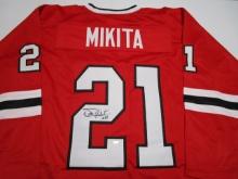 Stan Mikita of the Chicago Blackhawks signed autographed hockey jersey PAAS COA 714