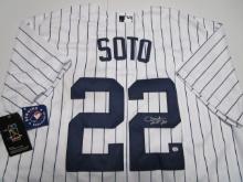 Juan Soto of the NY Yankees signed autographed baseball jersey PAAS COA 699