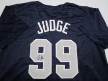 Aaron Judge of the NY Yankees signed autographed baseball jersey PAAS COA 186