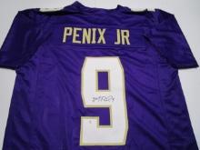 Michael Penix Jr of the Washington Huskies signed autographed football jersey PAAS COA 816