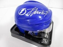 Steven Stamkos of the Tampa Bay Lightning signed autographed mini hockey helmet PAAS COA 428