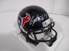 CJ Stroud of the Houston Texans signed autographed mini football helmet PAAS COA 272
