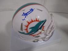 Tyreek Hill of the Miami Dolphins signed autographed mini football helmet PAAS COA 154