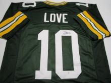 Jordan Love of the Green Bay Packers signed autographed football jersey PAAS COA 272