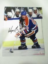 Wayne Gretzky of the Edmonton Oilers signed autographed 8x10 photo PAAS COA 379