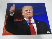 Donald Trump POTUS signed autographed 8x10 photo PAAS COA 306
