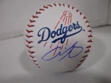 Shohei Ohtani of the LA Dodgers signed autographed logo baseball TAA COA 965