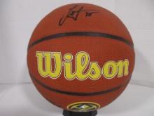 Nikola Jokic of the Denver Nuggets signed autographed full size basketball PAAS COA 789