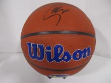Stephen Curry of the Golden State Warriors signed autographed full size basketball PAAS COA 477