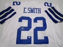 Emmitt Smith of the Dallas Cowboys signed autographed football jersey PAAS COA 322