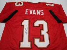 Mike Evans of the Tampa Bay Buccaneers signed autographed football jersey PAAS COA 911