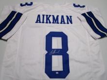 Troy Aikman of the Dallas Cowboys signed autographed football jersey PAAS COA 702
