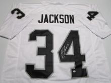 Bo Jackson of the Oakland Raiders signed autographed football jersey PAAS COA 598