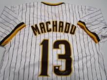 Manny Machado of the San Diego Padres signed autographed baseball jersey PAAS COA 203